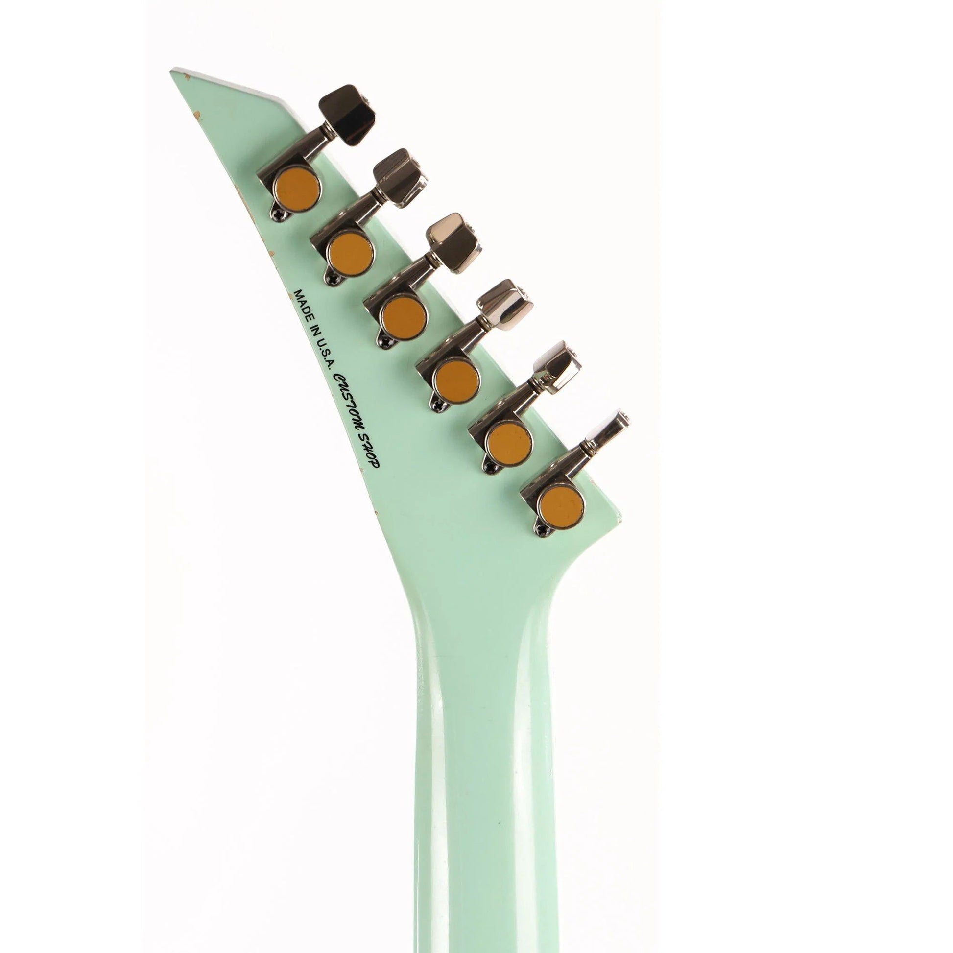 Đàn Guitar Điện Jackson Custom Shop Music Zoo Exclusive Nitro Aged SL2H-V Soloist Surf Green - Qua Sử Dụng - Việt Music