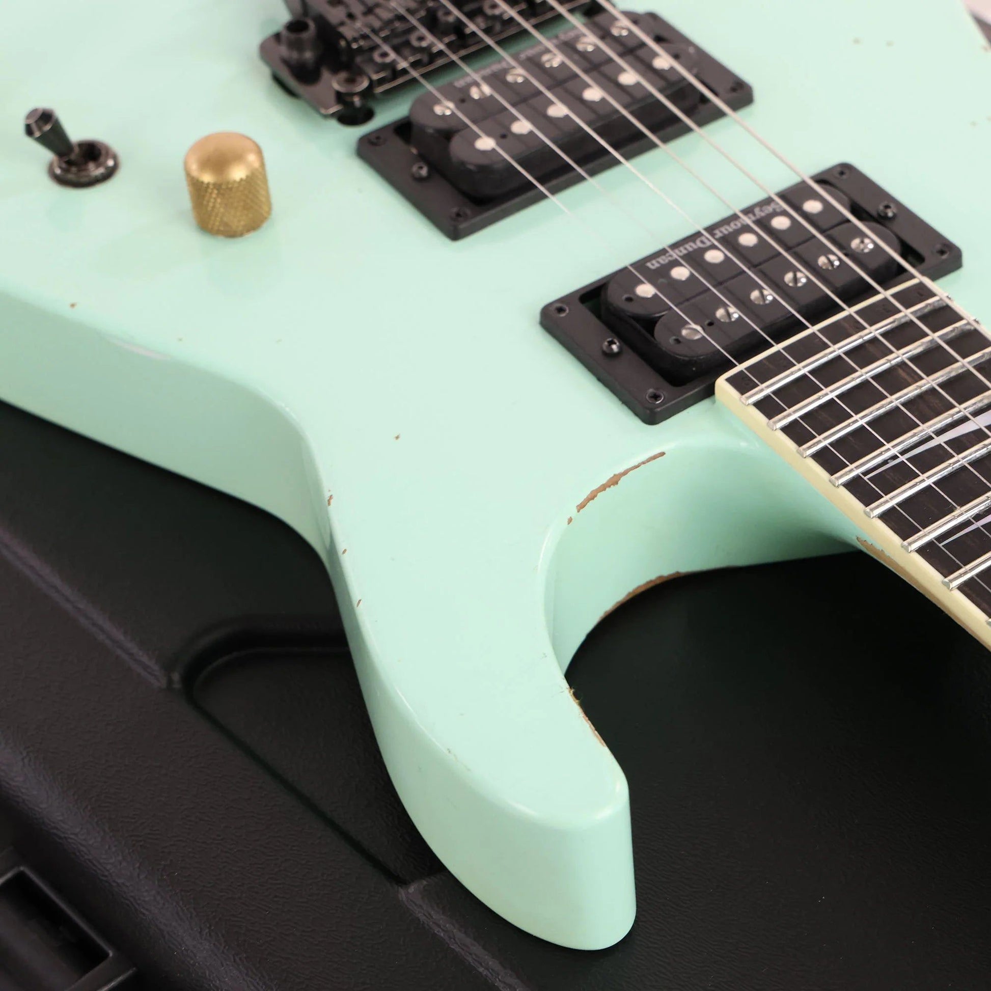 Đàn Guitar Điện Jackson Custom Shop Music Zoo Exclusive Nitro Aged SL2H-V Soloist Surf Green - Qua Sử Dụng - Việt Music