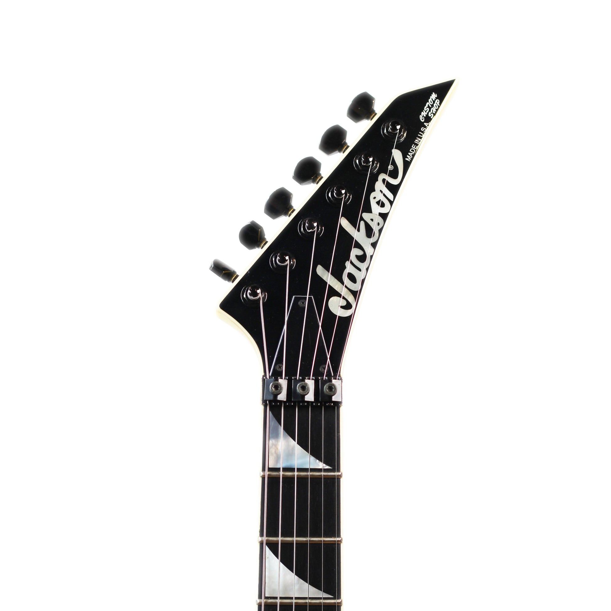 Đàn Guitar Điện Jackson Custom Shop SL2H Soloist Gravity Yellow w/Blue Pickups - Qua Sử Dụng - Việt Music