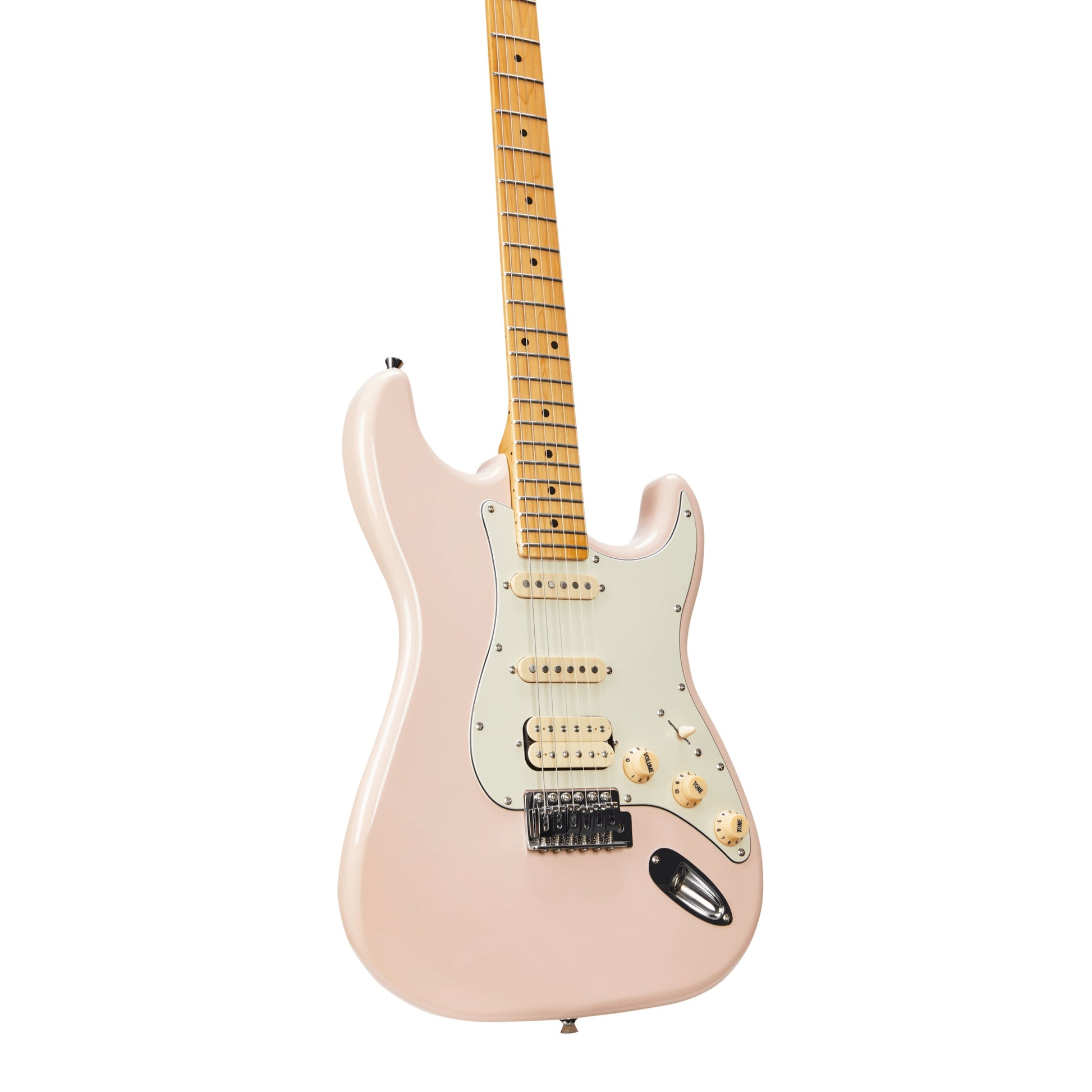 Đàn Guitar Điện Keipro Classic Series S-S-H Maple Fingerboard ST, Pink - Việt Music