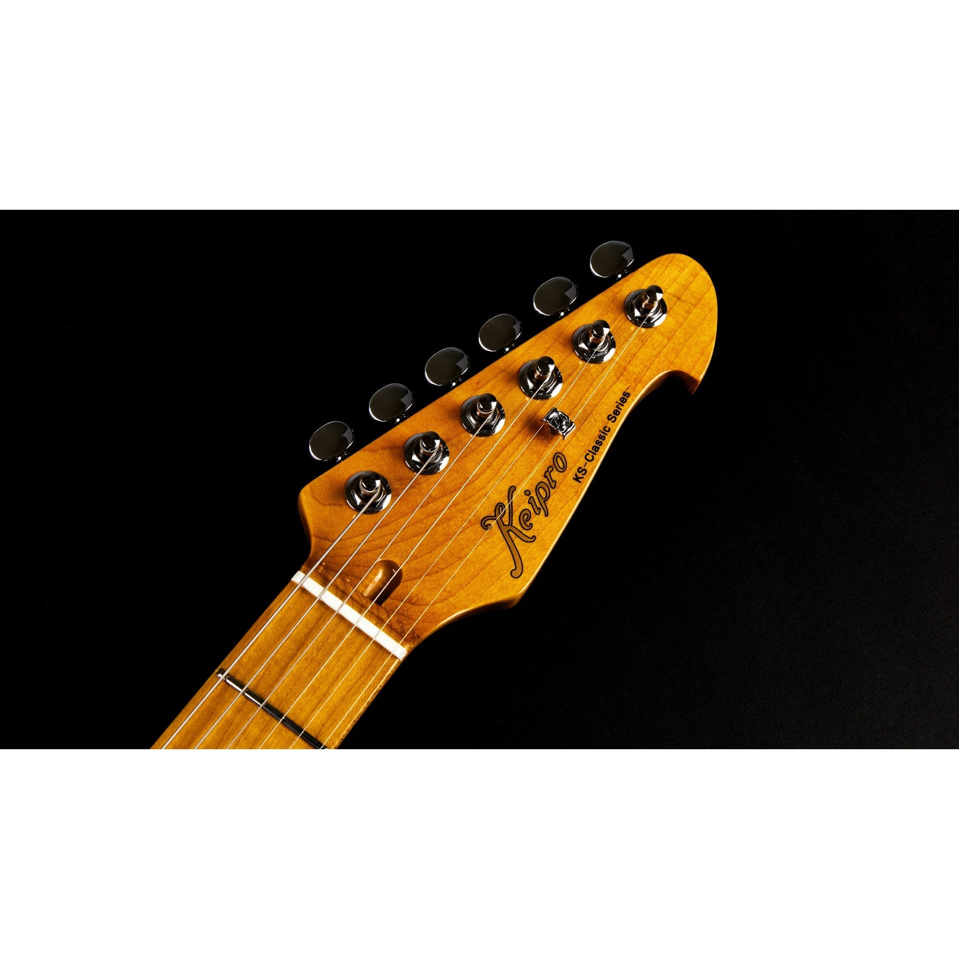 Đàn Guitar Điện Keipro Classic Series S-S-S Maple Fingerboard ST, Tobaco Sunburst - Việt Music