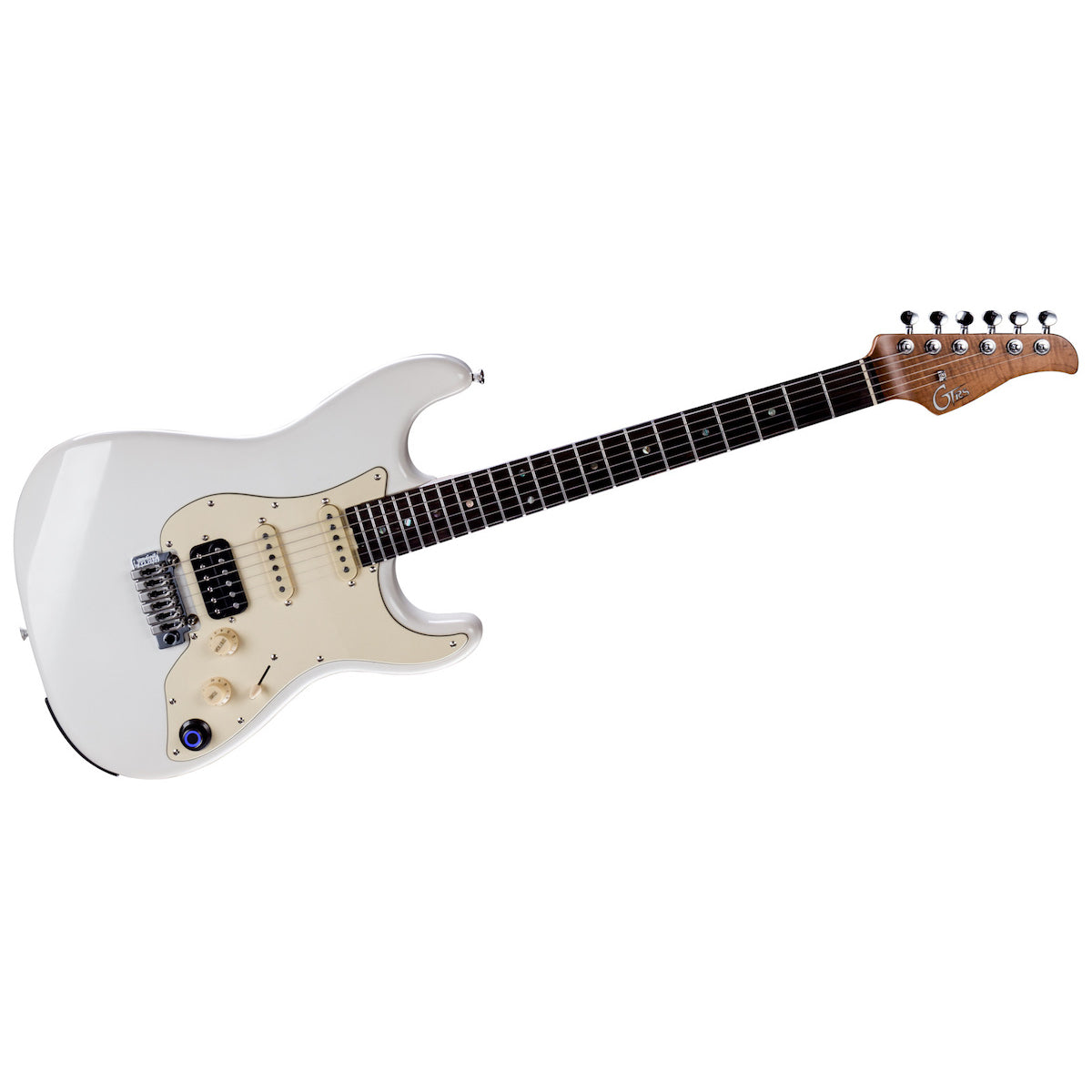 Đàn Guitar Điện Mooer GTRS P800 Olympic White - Việt Music