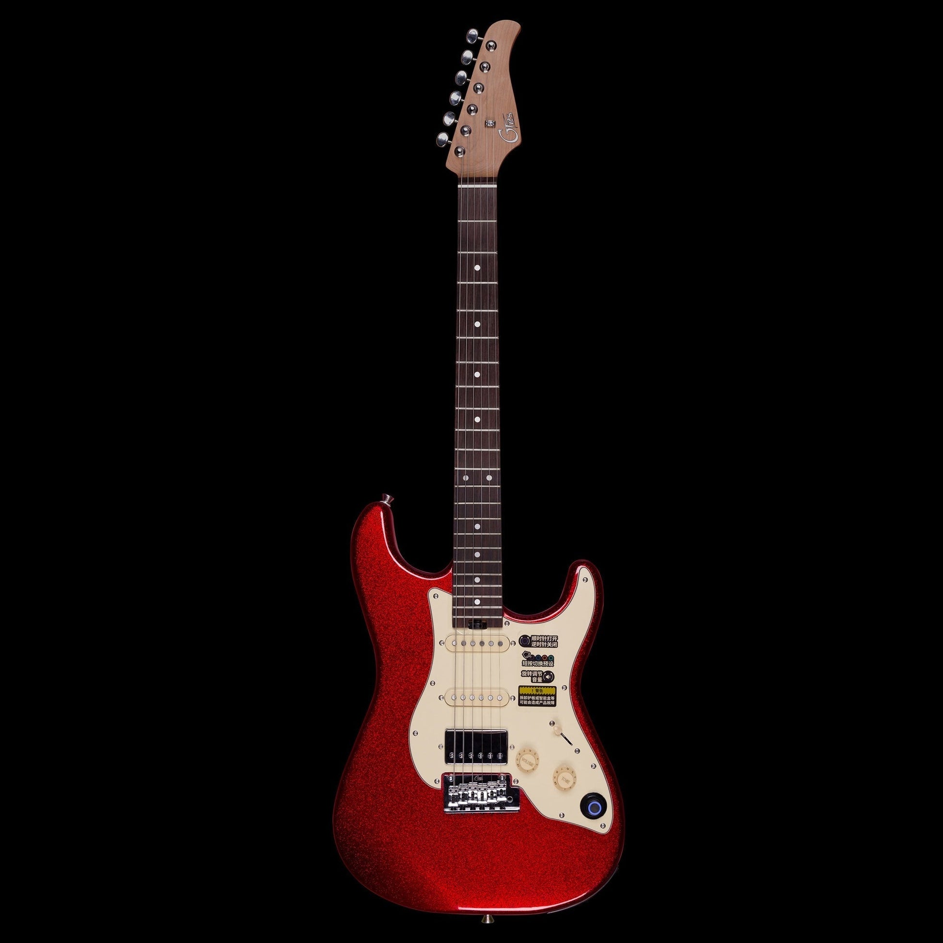 Đàn Guitar Điện Mooer GTRS S800 Metal Red - Việt Music