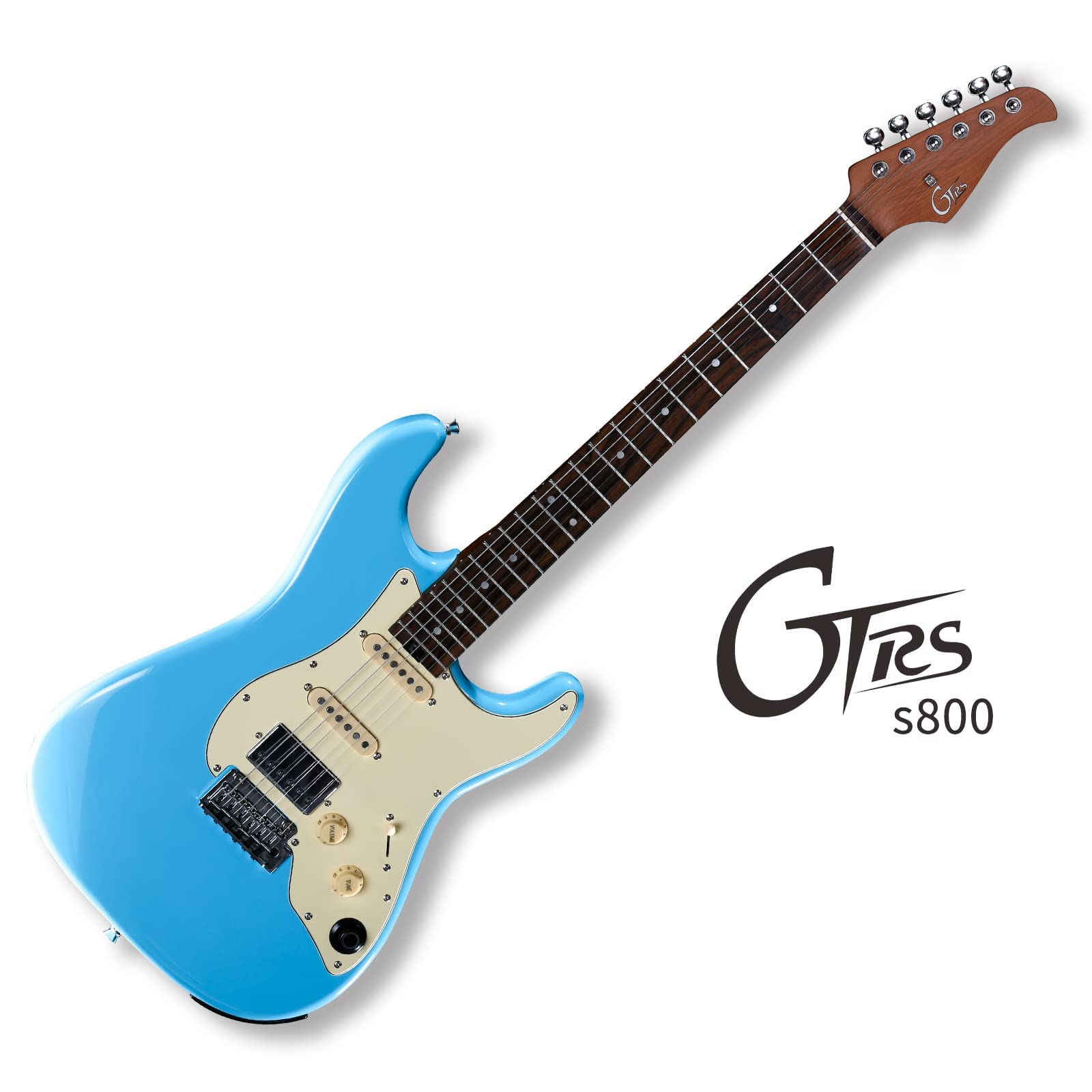 Đàn Guitar Điện Mooer GTRS S800 Sonic Blue - Việt Music