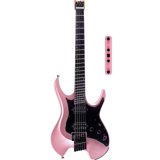 Đàn Guitar Điện Mooer GTRS W800 Pearl Pink - Việt Music