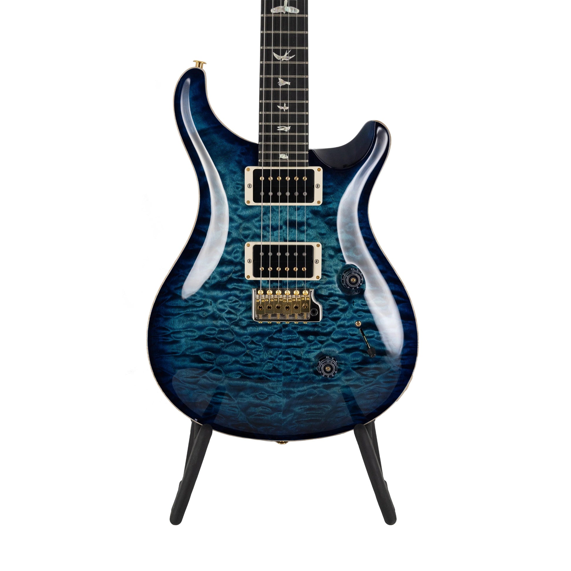 Đàn Guitar Điện PRS Custom 24 Quilt 10-Top w/Pattern Thin Neck, Cobalt Blue - Việt Music