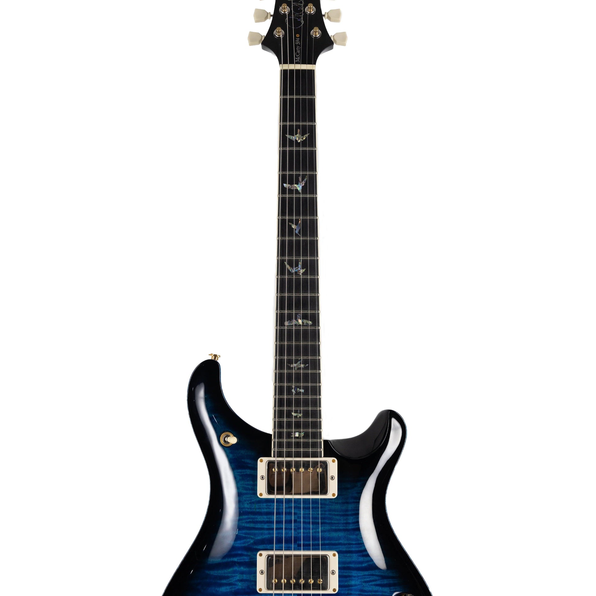 Đàn Guitar Điện PRS McCarty 594 Artist Package w/Ebony FB w/Case, Cobalt Blue Smokeburst/Blue Binding - Việt Music