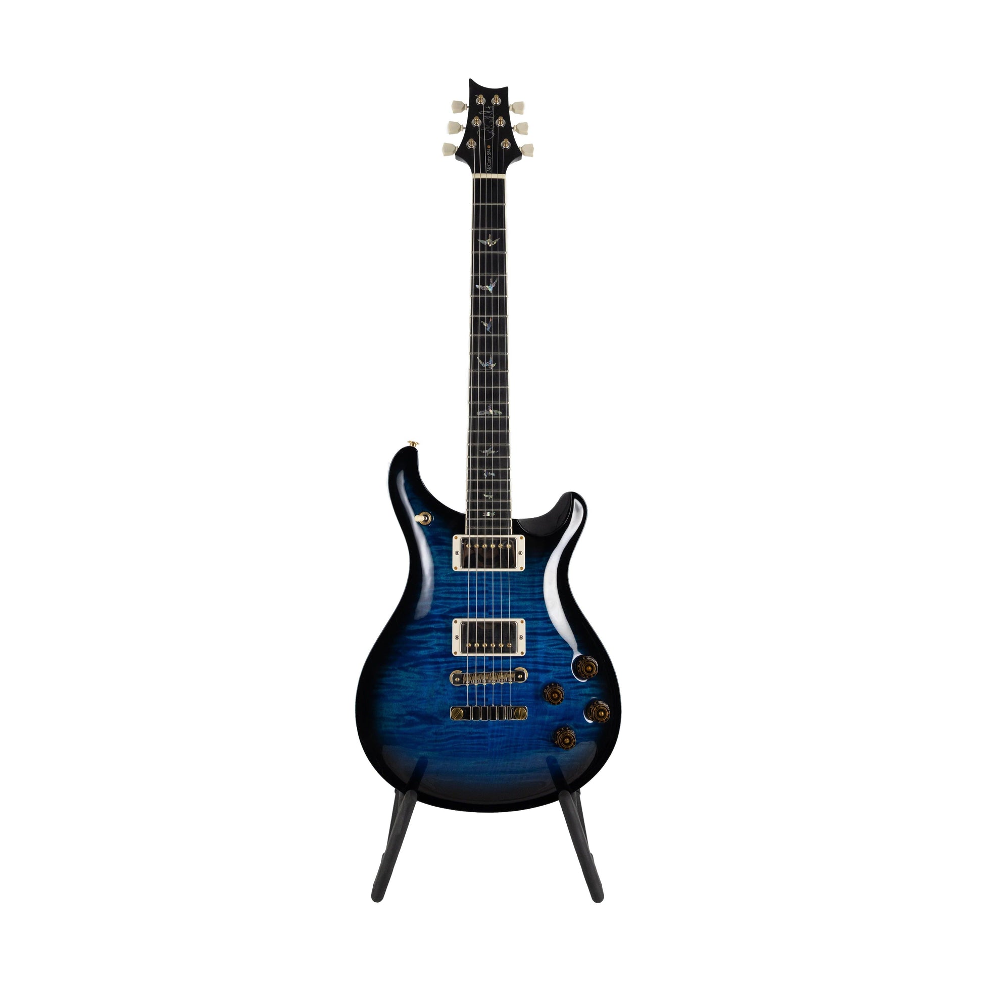 Đàn Guitar Điện PRS McCarty 594 Artist Package w/Ebony FB w/Case, Cobalt Blue Smokeburst/Blue Binding - Việt Music