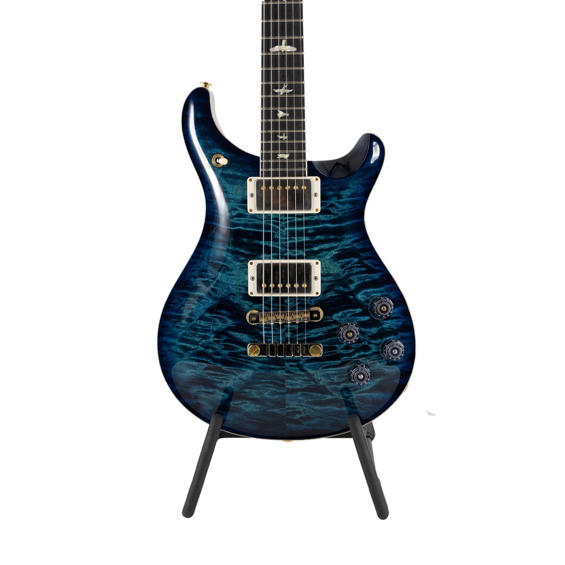 Đàn Guitar Điện PRS McCarty 594 Quilt 10-Top Electric Guitar w/ Stained Maple Neck, Cobalt Blue - Việt Music