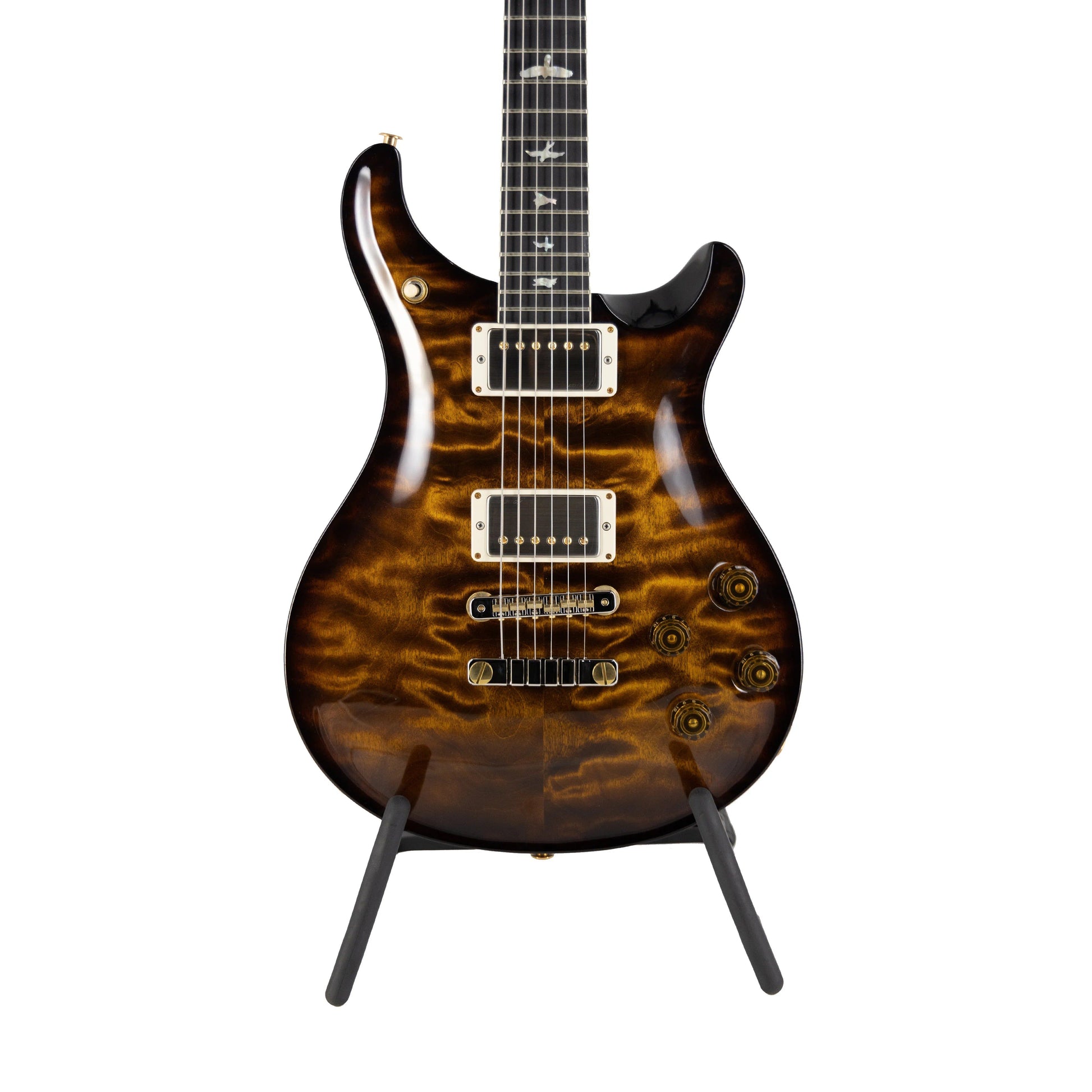 Đàn Guitar Điện PRS McCarty 594 Quilt 10-Top w/Stained Maple Neck, Black Gold Wrap Burst - Việt Music