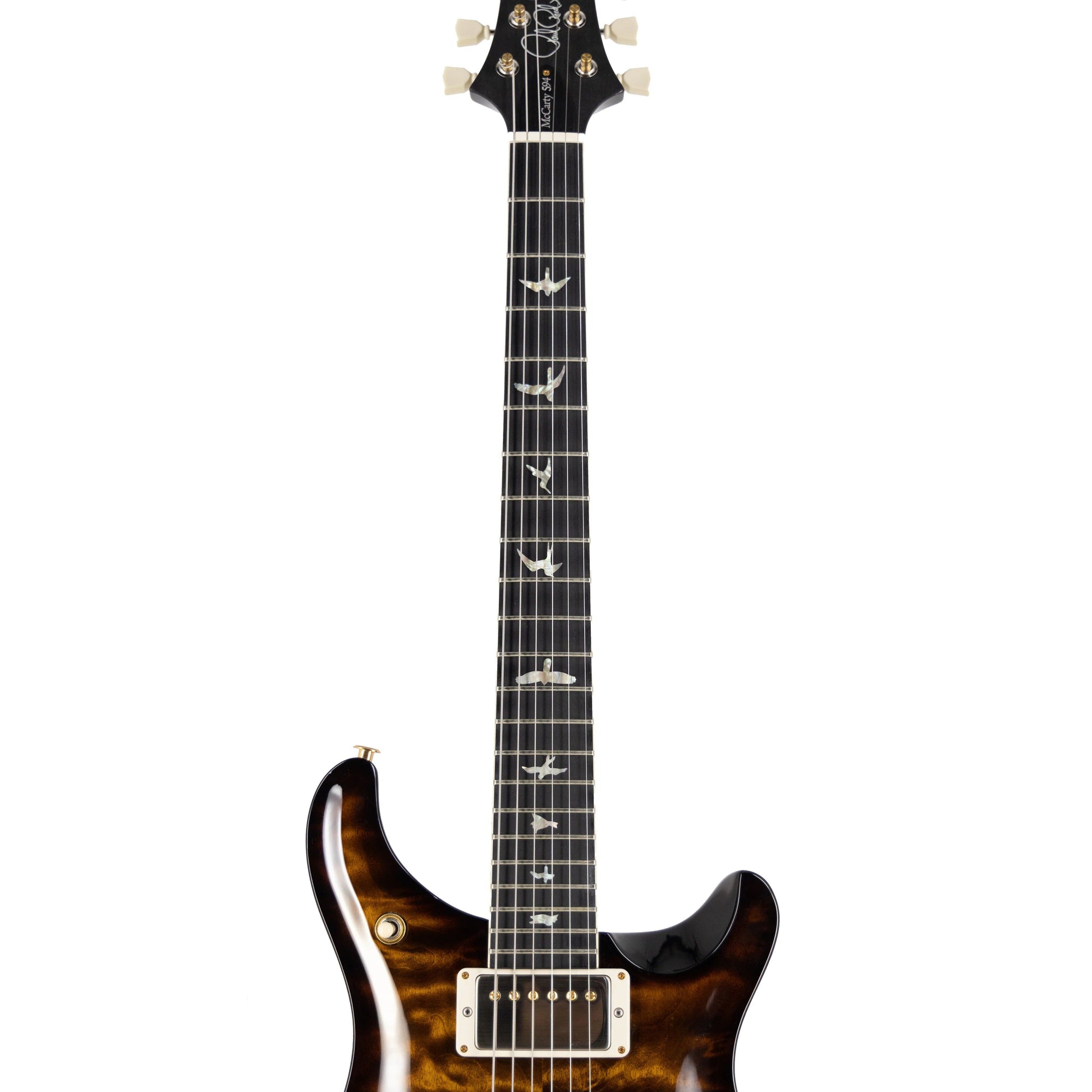 Đàn Guitar Điện PRS McCarty 594 Quilt 10-Top w/Stained Maple Neck, Black Gold Wrap Burst - Việt Music