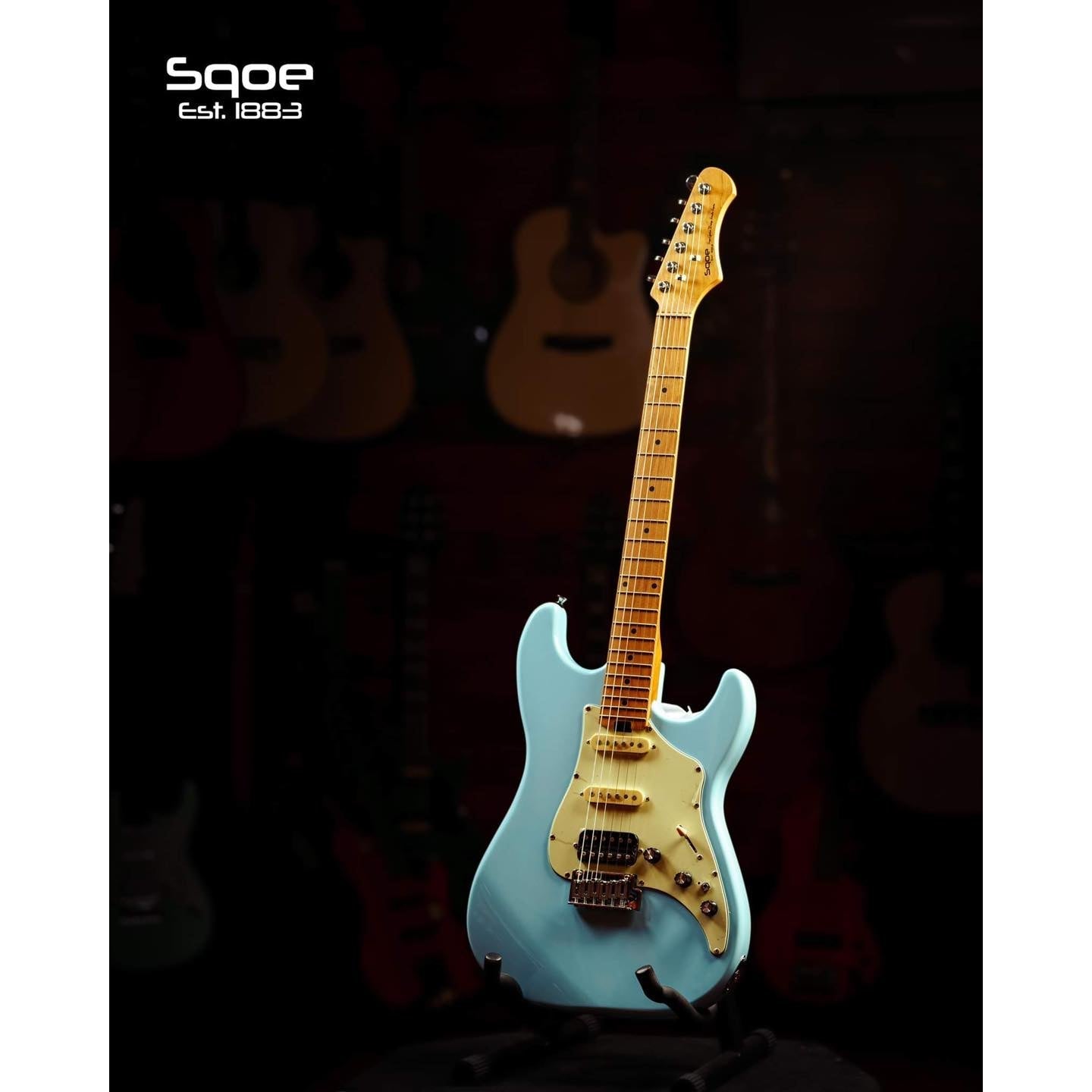 Đàn Guitar Điện Sqoe SEST800 - Việt Music