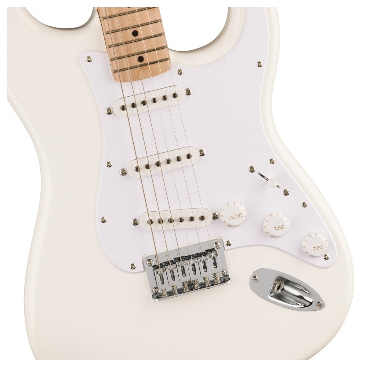 Squier Sonic Series Stratocaster HT Maple Fingerboard, Arctic White - Việt Music