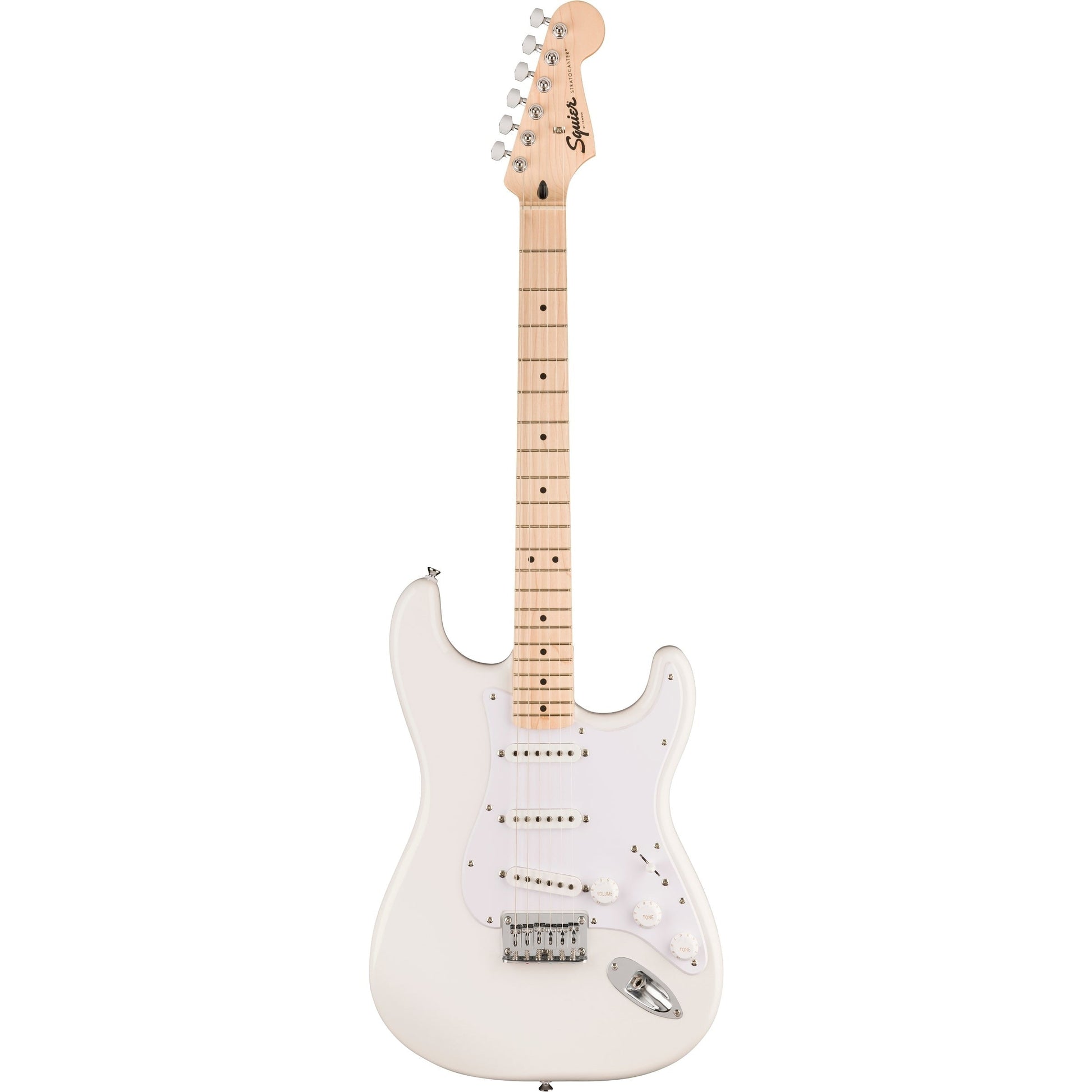 Squier Sonic Series Stratocaster HT Maple Fingerboard, Arctic White - Việt Music