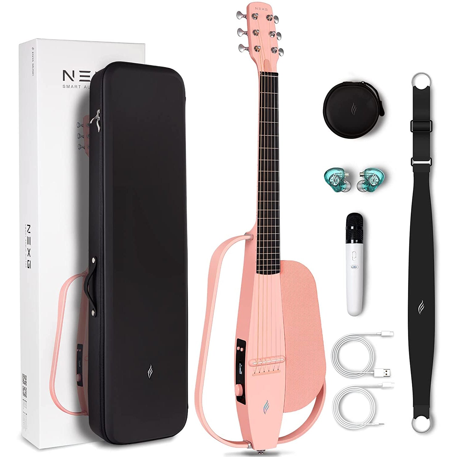 Đàn Guitar Enya NEXG Deluxe - Smart Audio Guitar - Việt Music