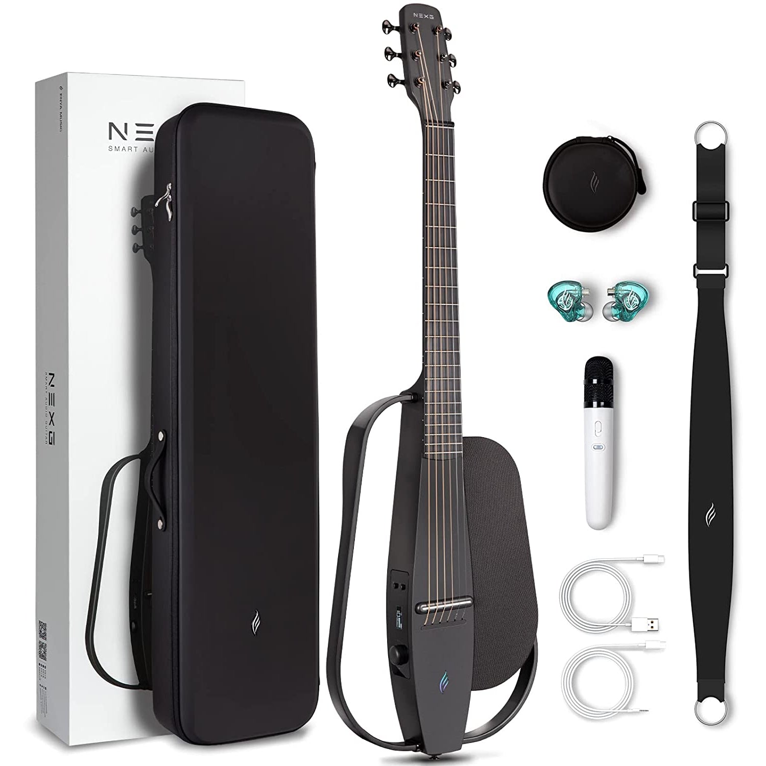 Đàn Guitar Enya NEXG Deluxe - Smart Audio Guitar - Việt Music