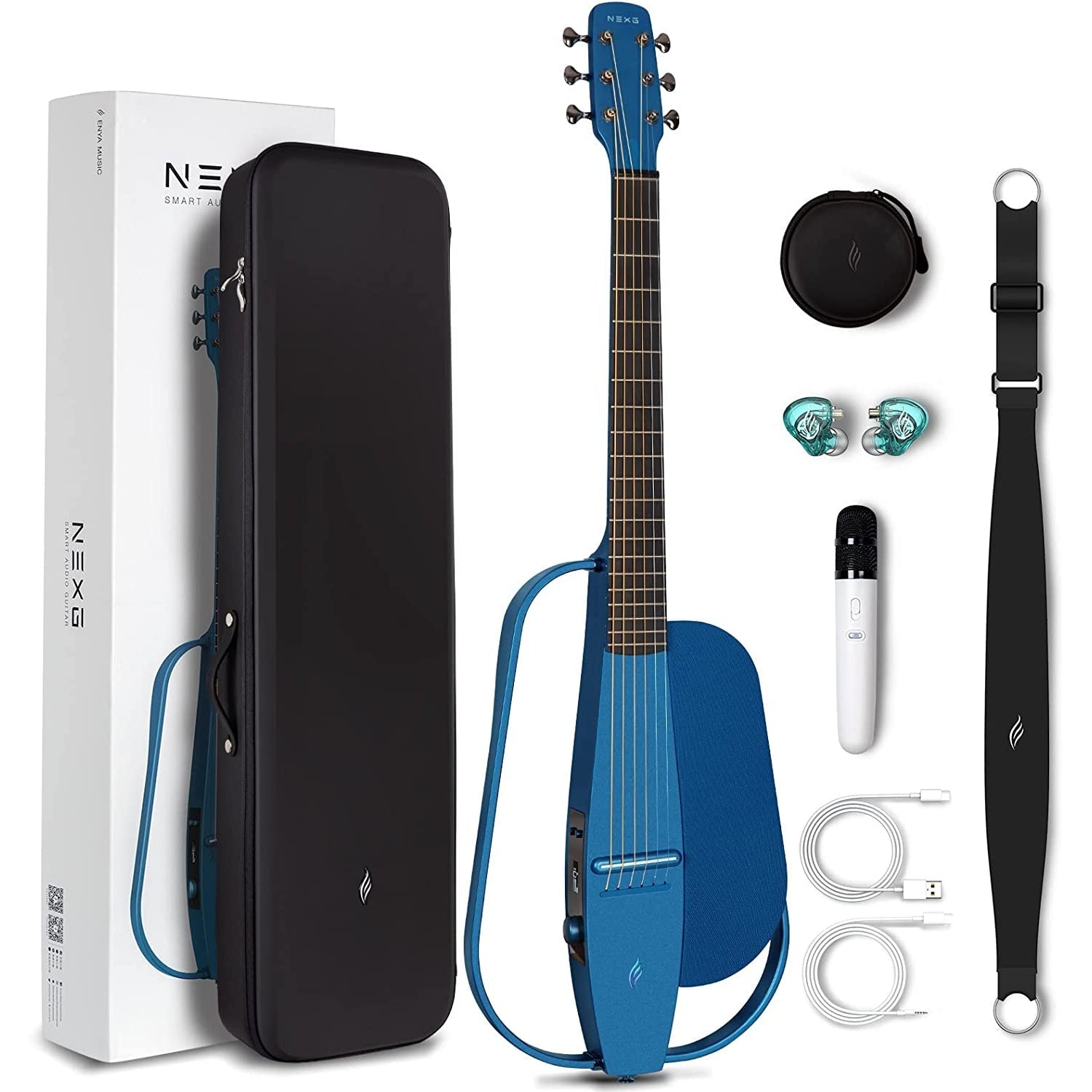 Đàn Guitar Enya NEXG Deluxe - Smart Audio Guitar - Việt Music