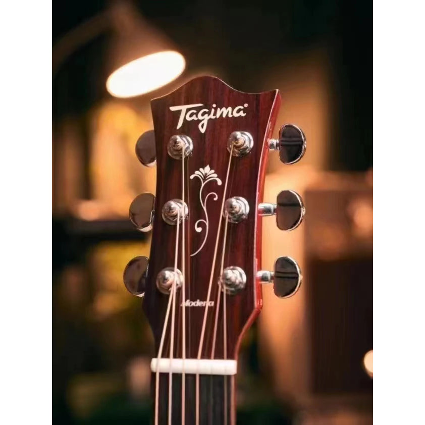 Đàn Guitar Điện Tagima Modena Steel Black - Việt Music