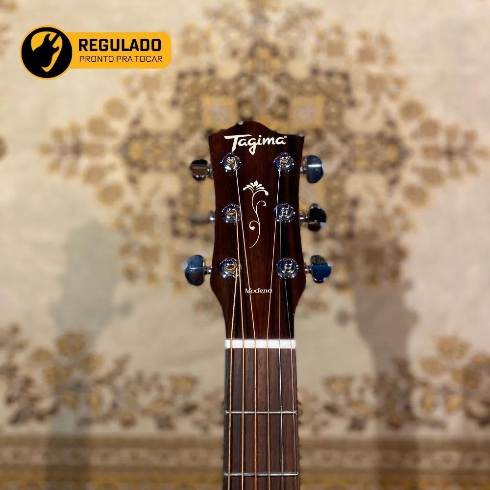 Đàn Guitar Điện Tagima Modena Steel Blue Fade - Việt Music