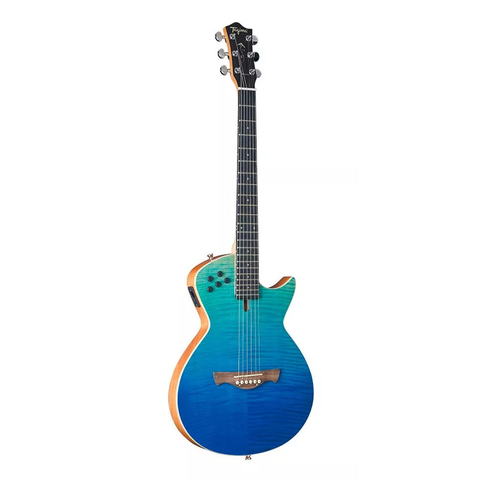 Đàn Guitar Điện Tagima Modena Steel Blue Fade - Việt Music