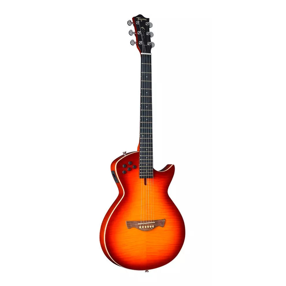 Đàn Guitar Điện Tagima Modena Steel Cherryburst - Việt Music