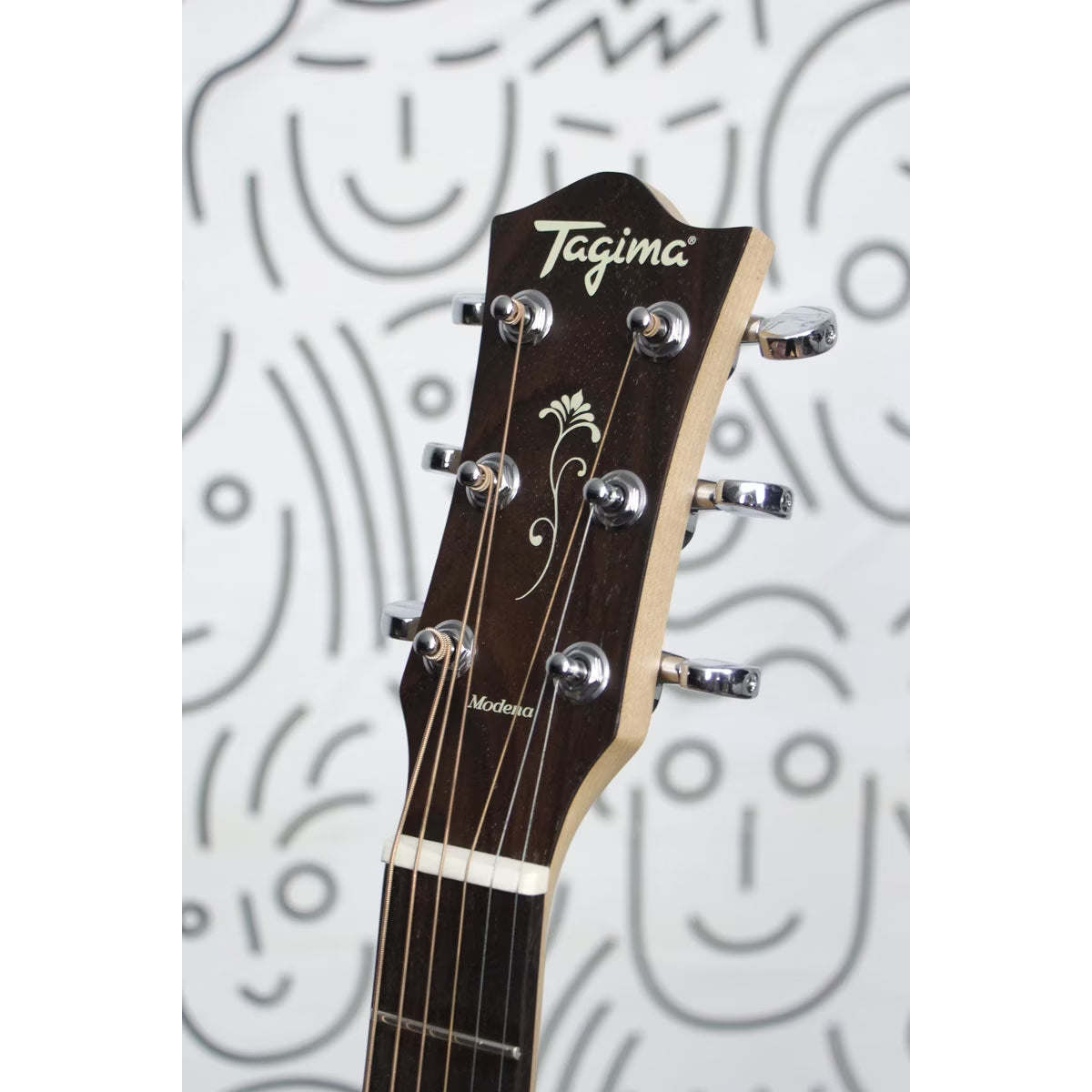 Đàn Guitar Điện Tagima Modena Steel Natural - Việt Music