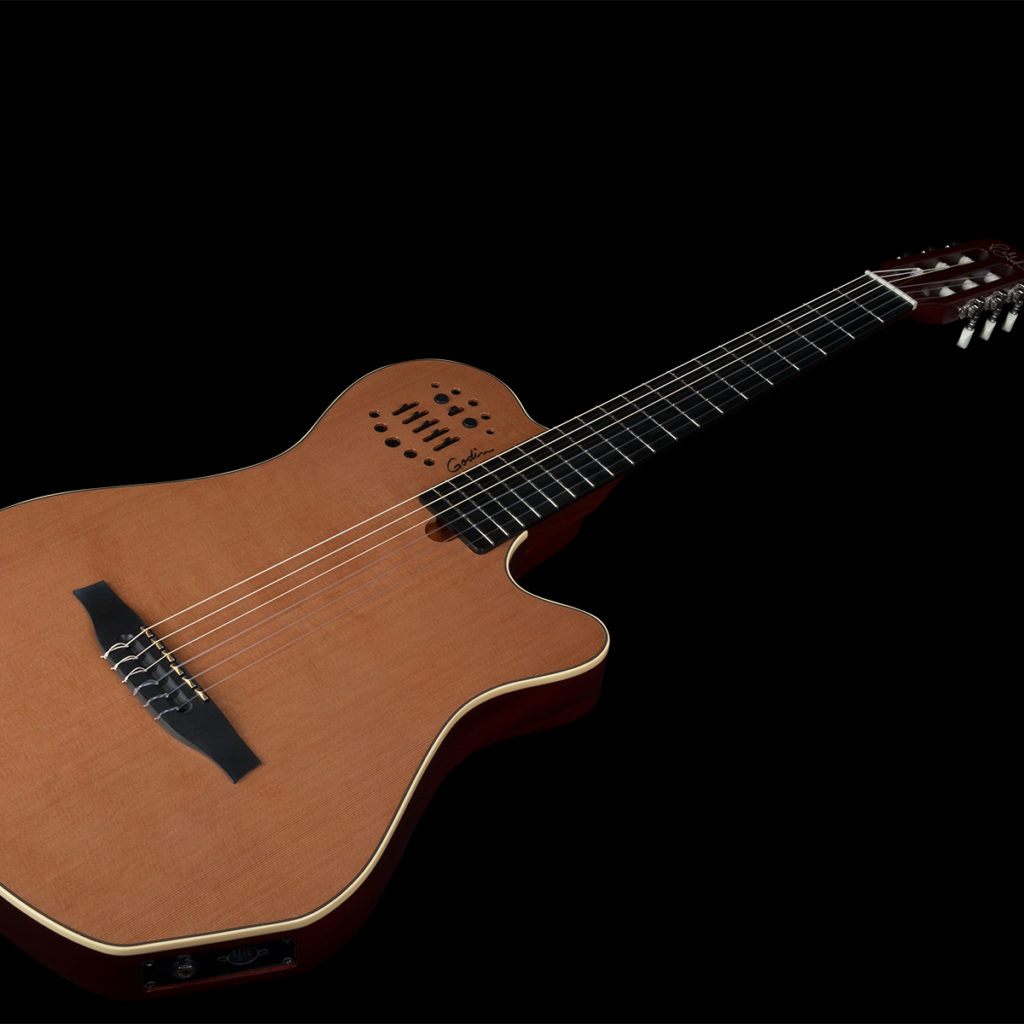 Đàn Guitar Điện Godin Multiac Grand Concert SA Natural HG - Việt Music