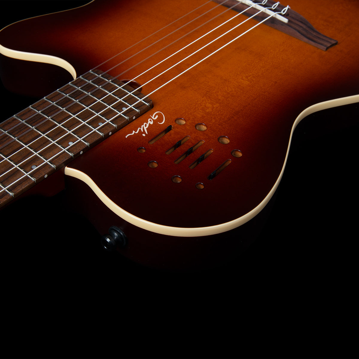 Đàn Guitar Điện Godin Multiac Nylon Encore Burnt Umber SG - Việt Music