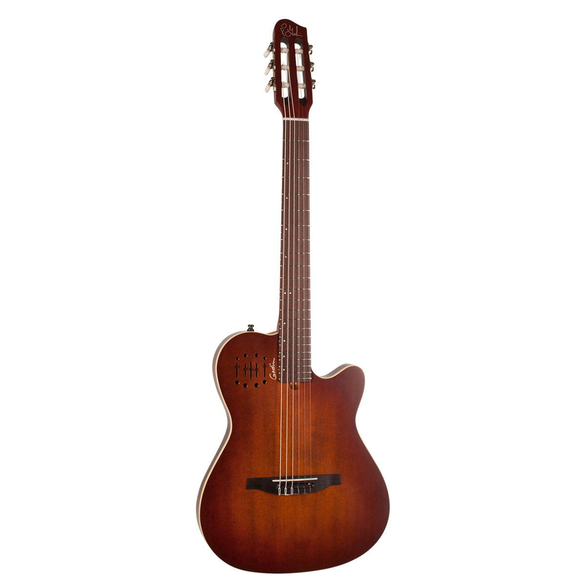 Đàn Guitar Điện Godin Multiac Nylon Encore Burnt Umber SG - Việt Music