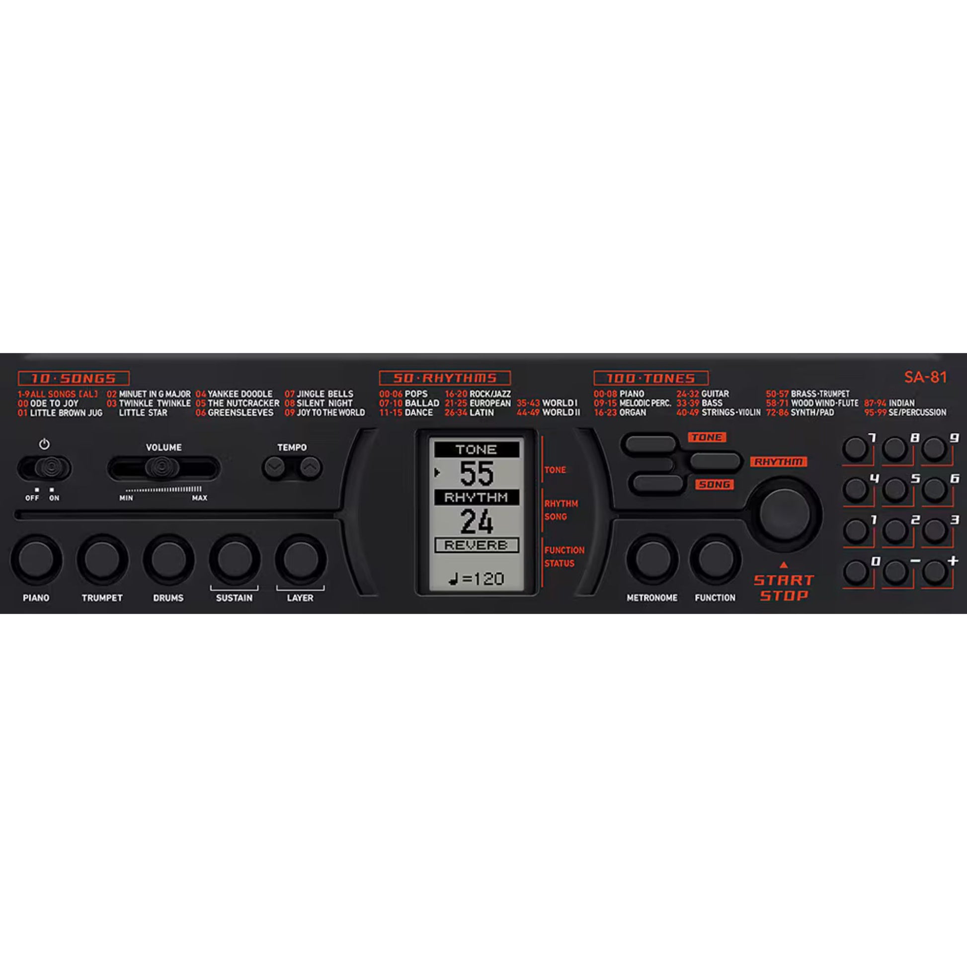 Đàn Organ Casio SA-81 - Việt Music