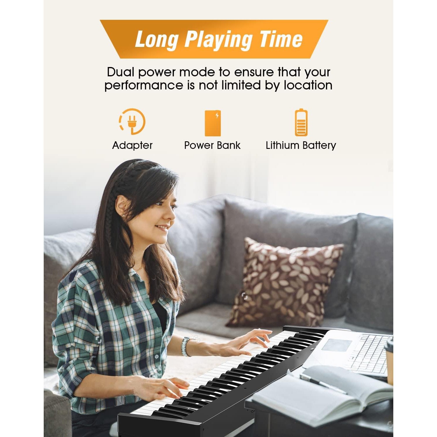 Đàn Piano Điện Konix PH61S - Việt Music