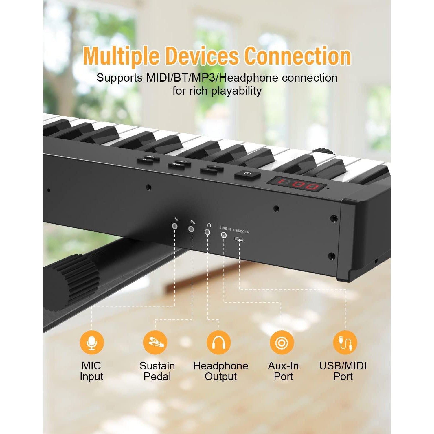 Đàn Piano Điện Konix PH88S - Việt Music