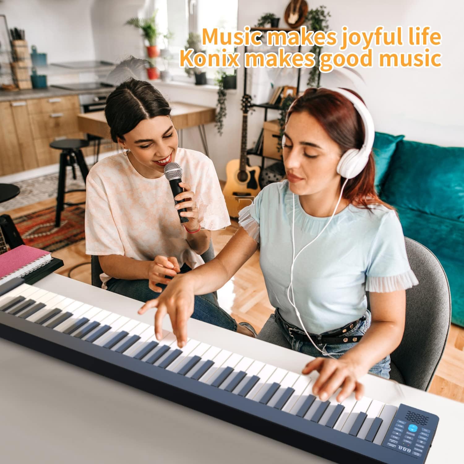 Đàn Piano Điện Konix PJ61Z - Việt Music