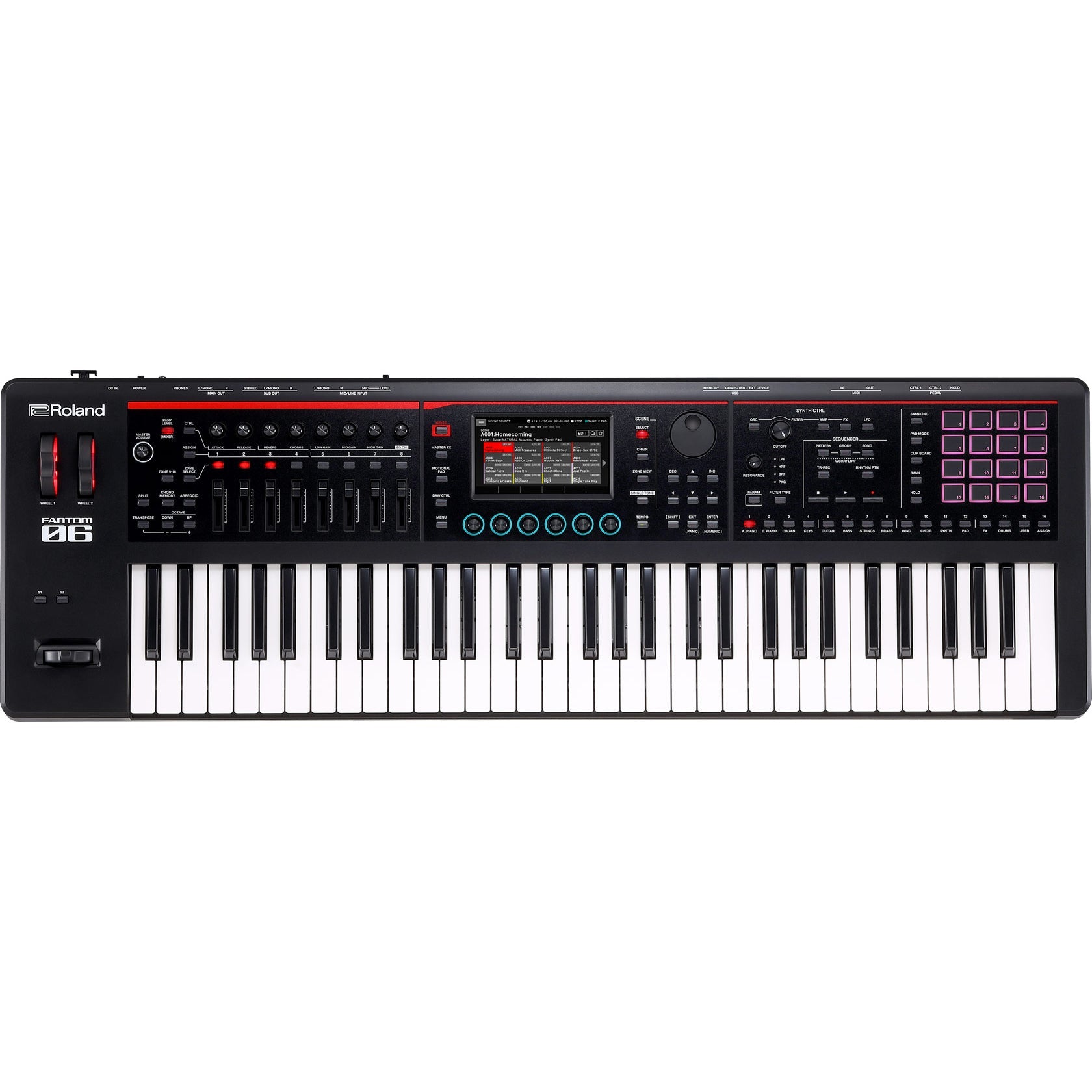 Đàn Synthesizer Roland Fantom 06 - Việt Music