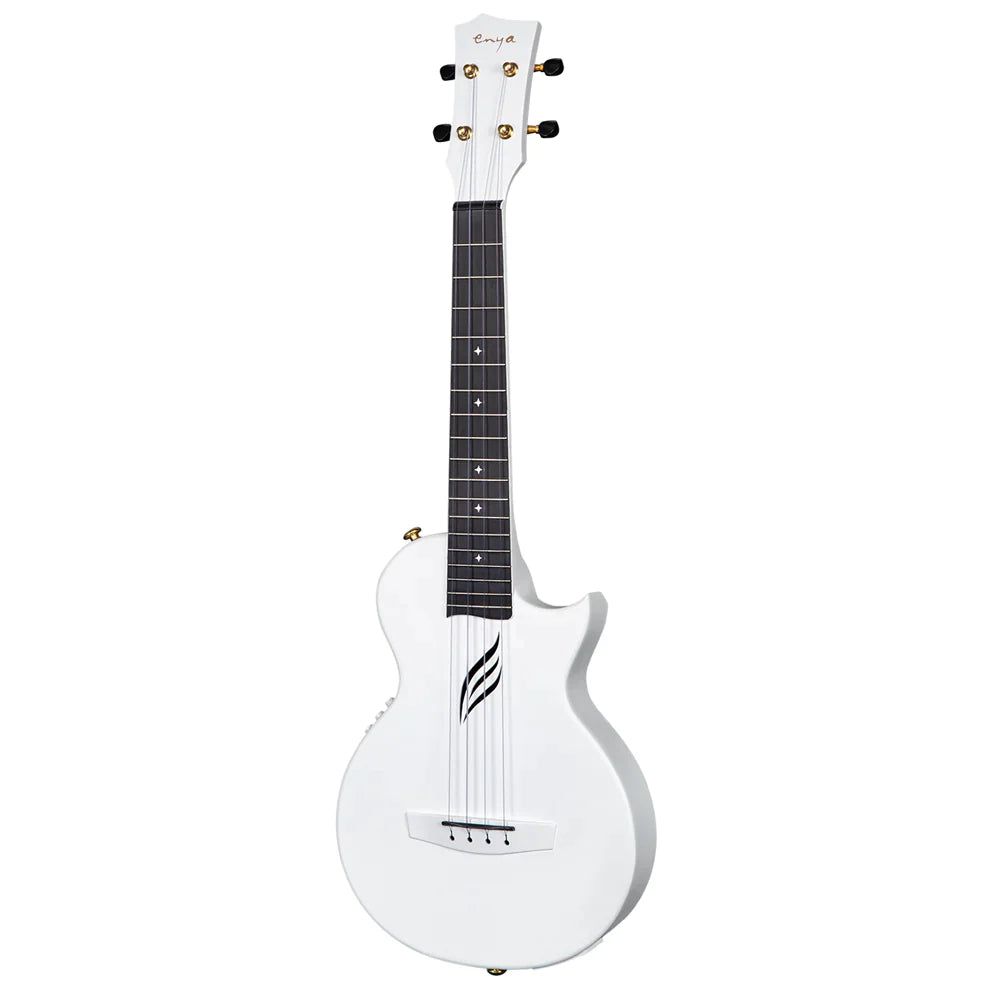 Đàn Ukulele Concert Enya Nova U EQ White - Việt Music