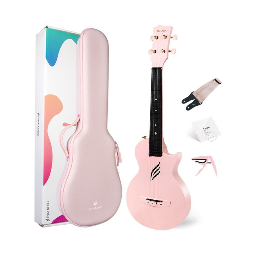 Đàn Ukulele Concert Enya Nova U Pink - Việt Music