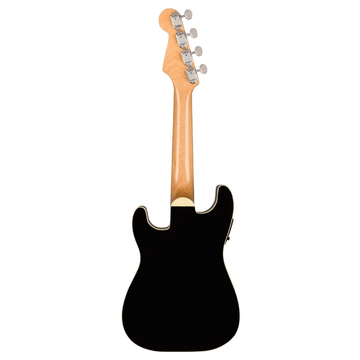 Đàn Ukulele Fender Fullerton Strat FB Walnut Concert, Black - Việt Music