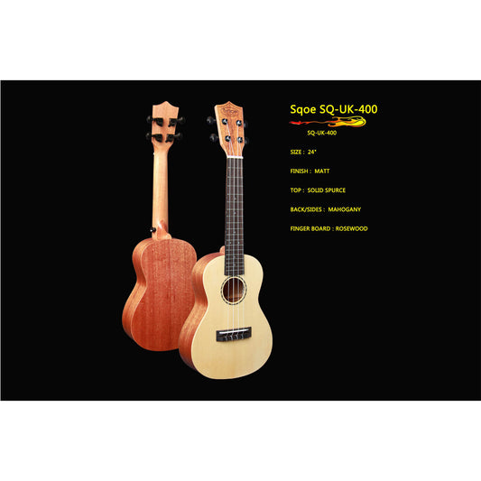 Đàn Ukulele Concert Sqoe SQ-UK-400 - Việt Music