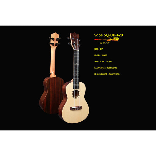 Đàn Ukulele Concert Sqoe SQ-UK-420 - Việt Music