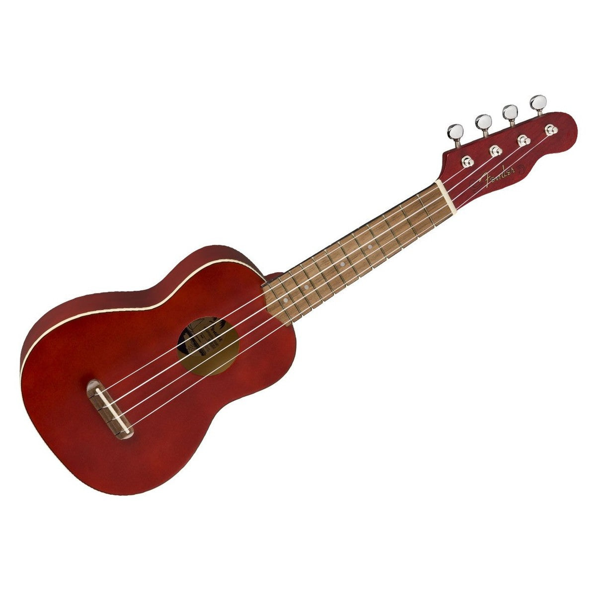 Đàn Ukulele Fender Venice FB Walnut Soprano, Cherry - Việt Music