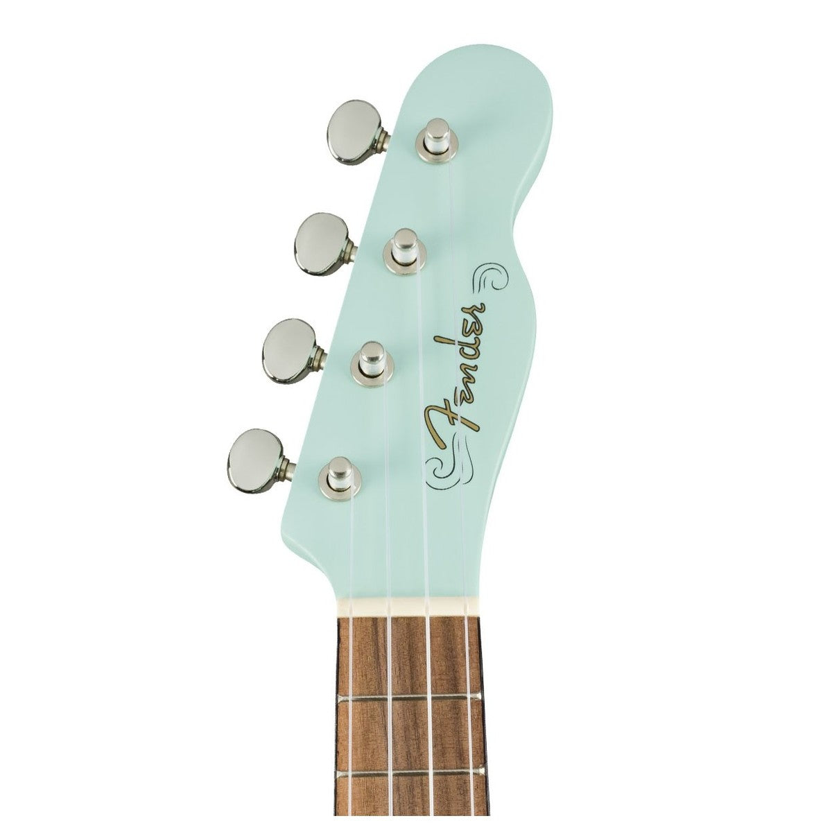 Đàn Ukulele Fender Venice FB Walnut Soprano, Daphne Blue - Việt Music