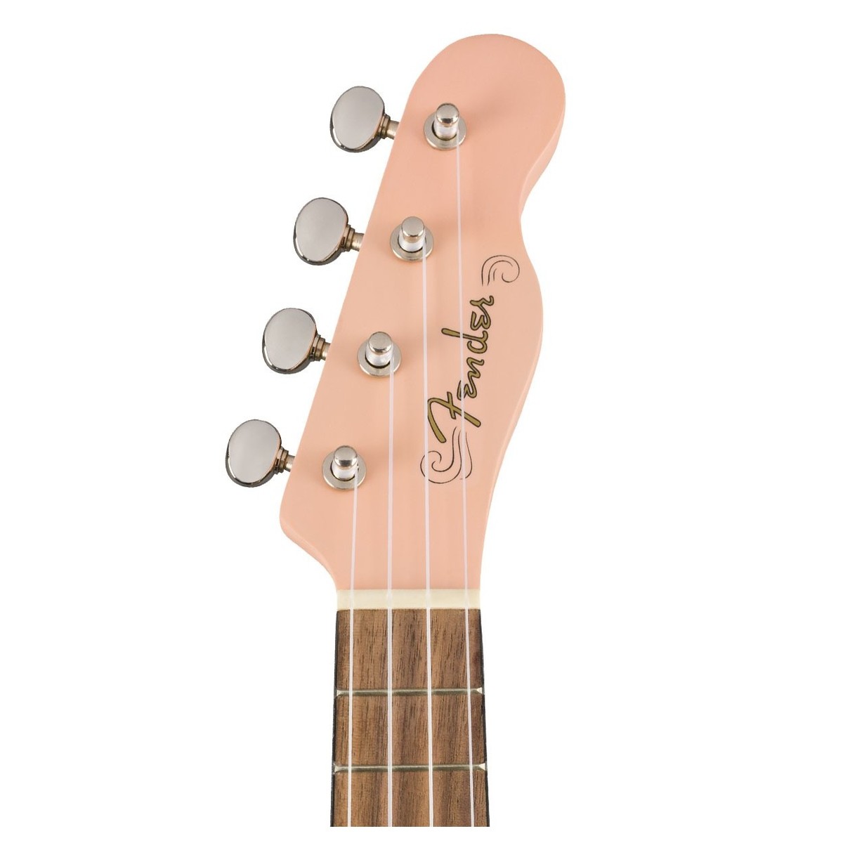 Đàn Ukulele Fender Venice FB Walnut Soprano, Shell Pink - Việt Music