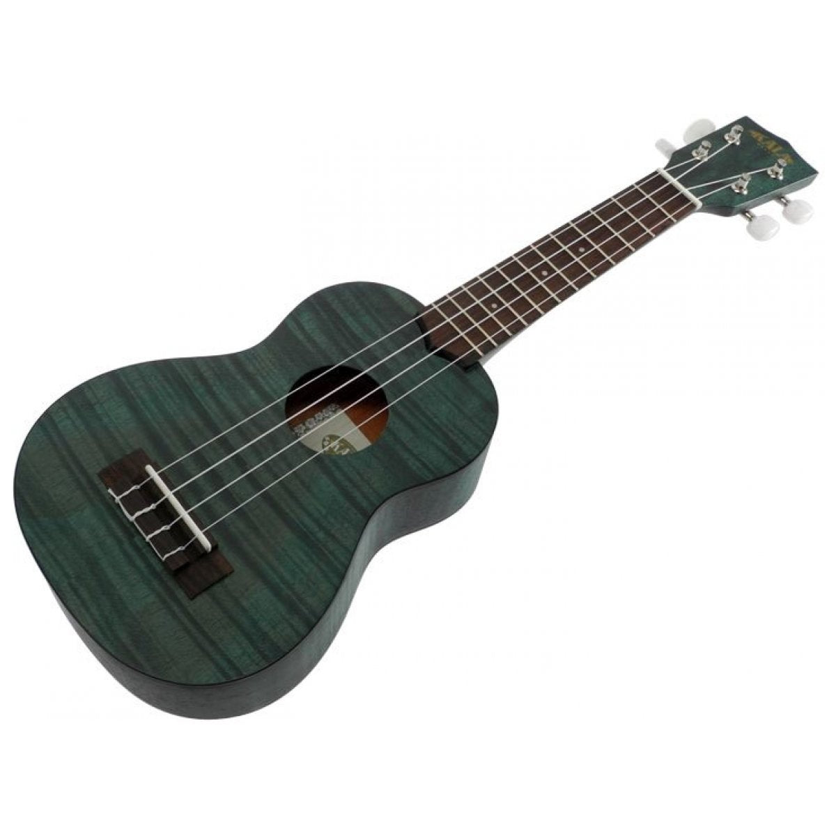 Đàn Ukulele Soprano Kala Exotic Mahogany, Transparent Green KA-SEMG - Việt Music