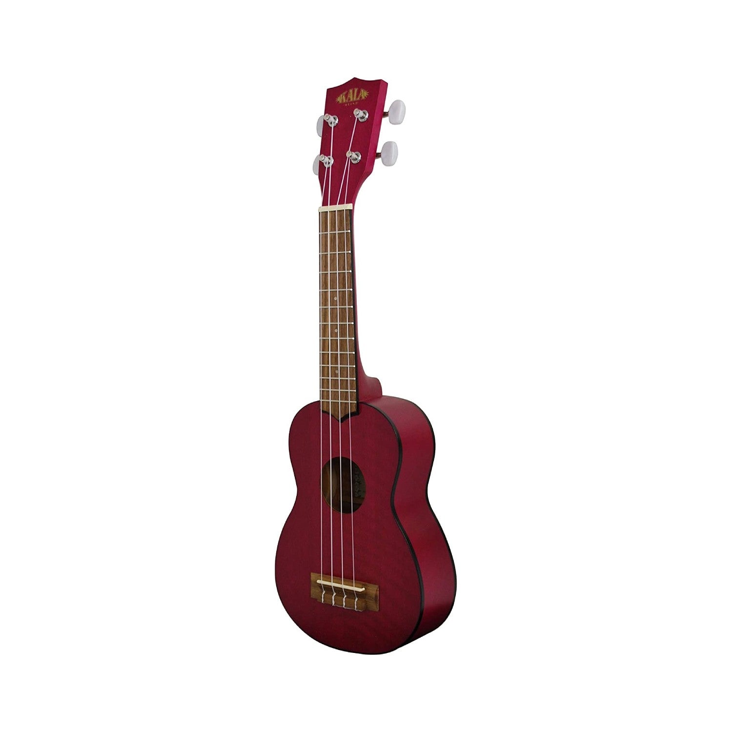 Đàn Ukulele Soprano Kala Exotic Mahogany, Transparent Magenta KA-SEMM - Việt Music