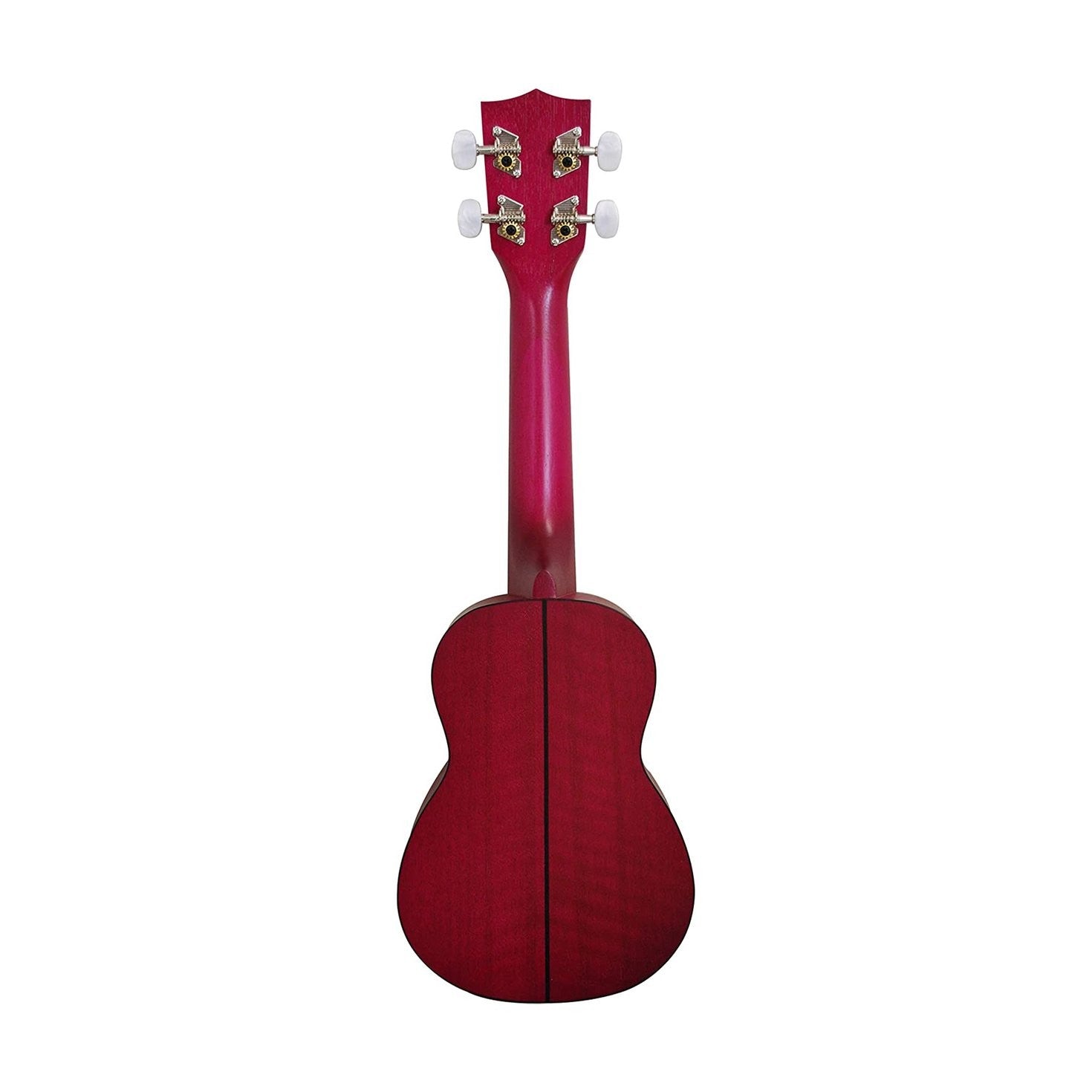 Đàn Ukulele Soprano Kala Exotic Mahogany, Transparent Magenta KA-SEMM - Việt Music