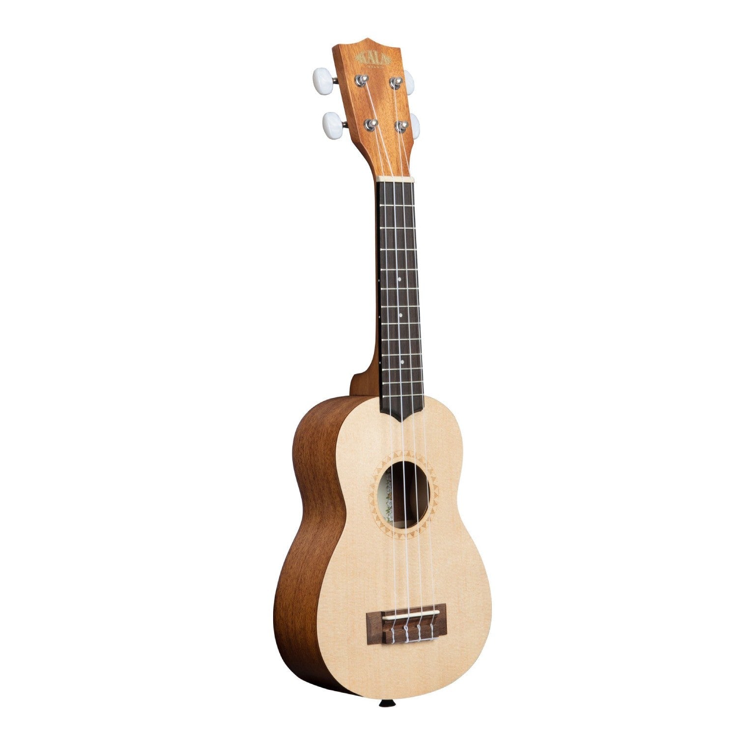 Đàn Ukulele Soprano Kala Satin Mahogany Spruce Top KA-15S-S - Việt Music