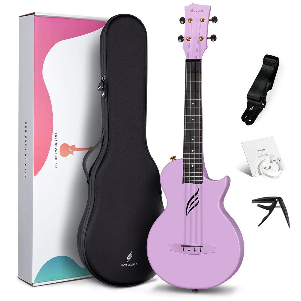 Đàn Ukulele Tenor Enya Nova U Pro Purple - Việt Music