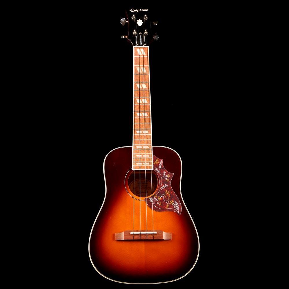 Đàn Ukulele Epiphone Hummingbird Tenor, Tobacco Sunburst - Việt Music