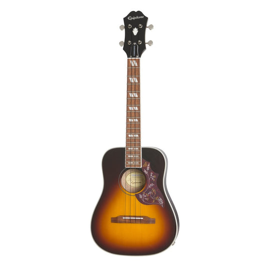 Đàn Ukulele Epiphone Hummingbird Tenor, Tobacco Sunburst - Việt Music