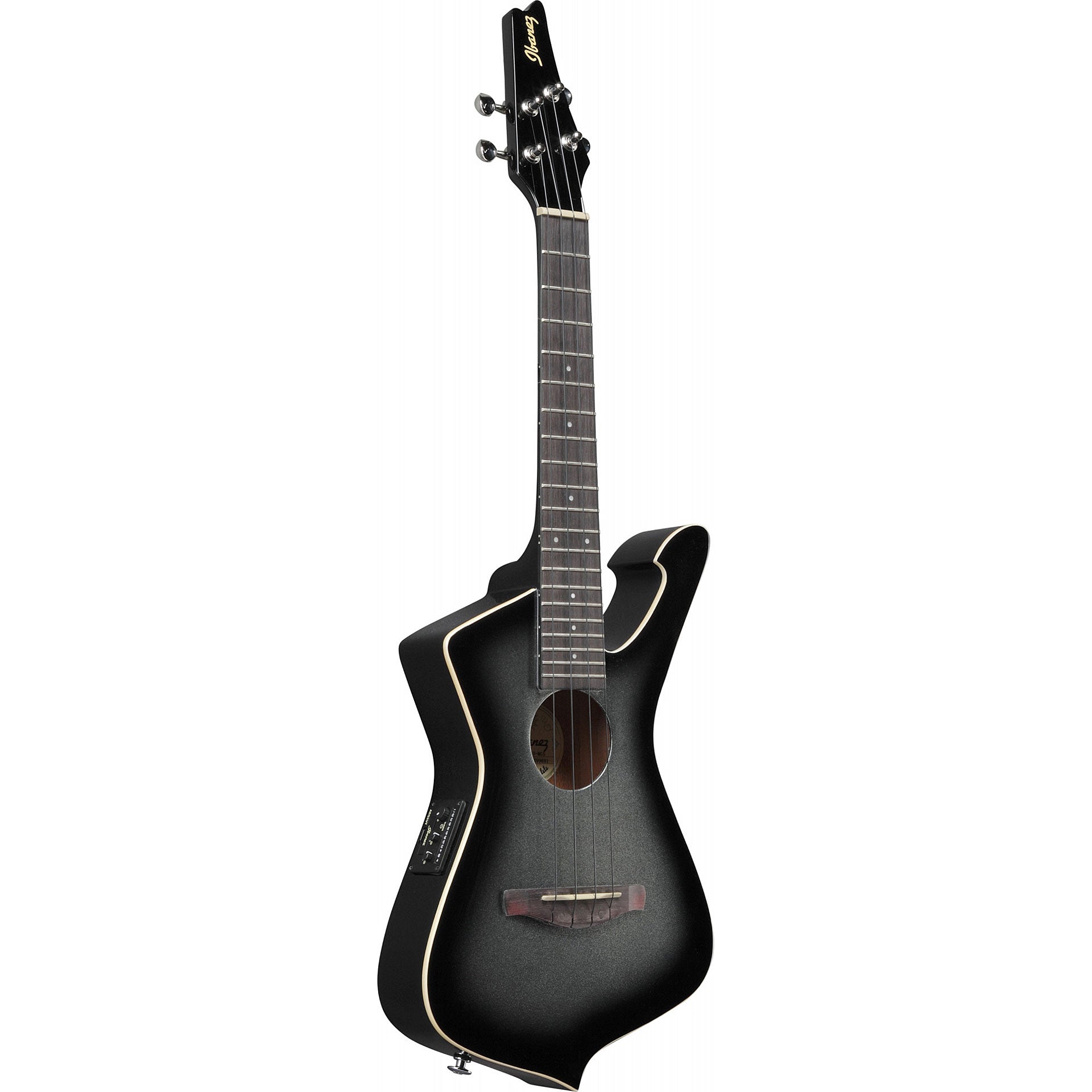 Đàn Ukulele Ibanez Tenor, Black High Gloss UICT10 - Việt Music